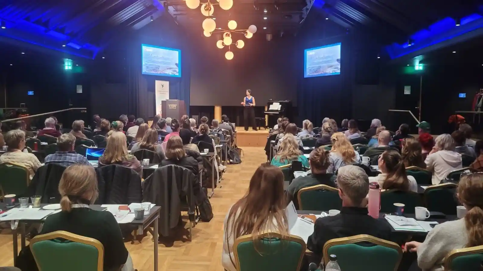 Annabel Guaita on stage